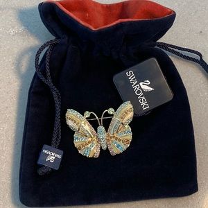 Swarovski•Vintage Butterfly Brooch 🦋NWT